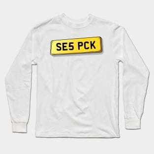 SE5 PCK Peckham Number Plate Long Sleeve T-Shirt